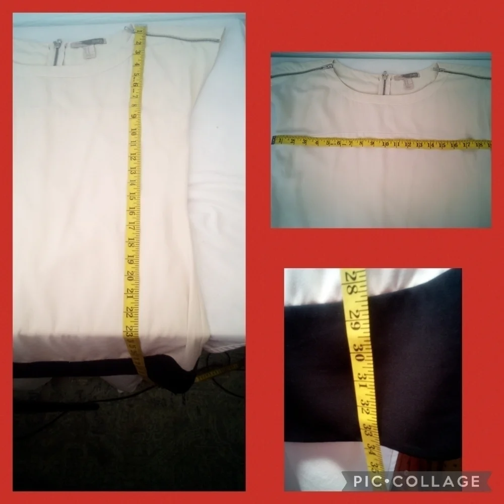 LOVE 21 Cream and Black Dress.23 - Picture 5 of 7